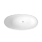 Synergy Slipper Freestanding White Bath 1750mm - White - welovecouk