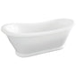 Boat Traditional Freestanding Bathroom Suite with Basin Vanity Unit - welovecouk