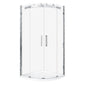 Vodas 8 Frameless Quadrant Enclosure - 800 x 800 - welovecouk