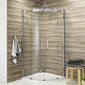 Vodas 8 Frameless Quadrant Enclosure - 800 x 800 - welovecouk
