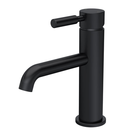  Hudson Reed Tec Lever Mono Basin Mixer - Black - welovecouk