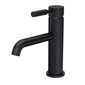 Hudson Reed Tec Lever Mono Basin Mixer - Black - welovecouk