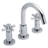  Hudson Reed Tec Crosshead 3-Hole Basin Mixer Tap Deck Mounted - welovecouk