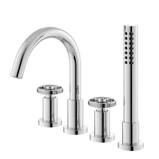  Hudson Reed Revolution 4 Tap Hole Bath Shower Mixer Tap