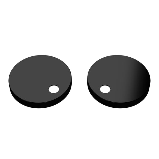  Nuie Matt Black Toilet Seat Cover Caps Black - Matt Black