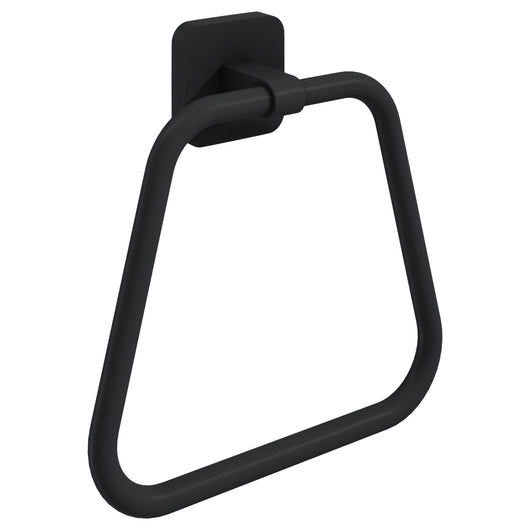  Trisen Towel Ring - Matt Black