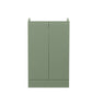 Urban Combination PORTO Shower Suites with 600mm Satin Green Vanity Unit - welovecouk