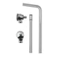 BC Designs Push Down Exposed Bath Waste & Overflow
