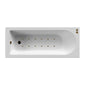 Standard Single Ended Hydrotherapy Air SPA Bath - 1800 x 800mm - welovecouk
