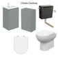 SDG Waterproof 1100mm Combination Pack - Matt Grey - welovecouk