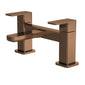 Nuie Windon Deck Mounted Bath Filler - Brushed Bronze