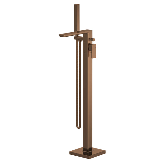  Nuie Windon Freestanding Bath Shower Mixer with Kit - Brushed Bronze