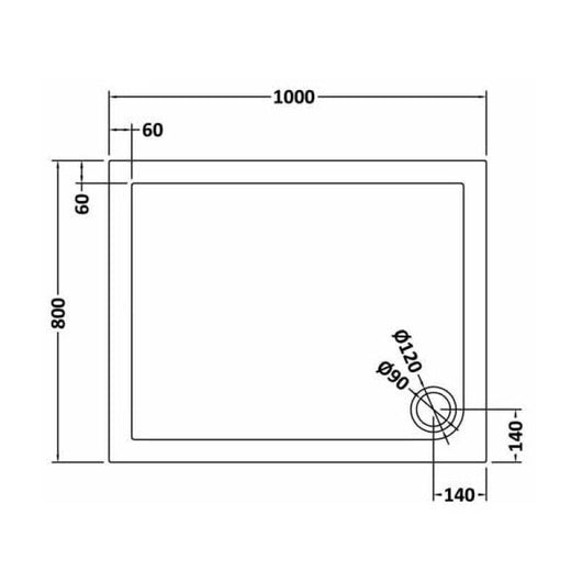  Rectangular Easy Plumb Stone Shower Trays - welovecouk