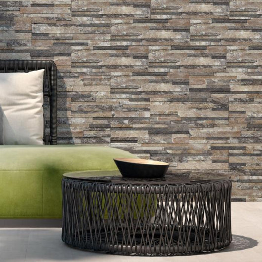  Cut Sample: Echo Oxid Rectangle Porcelain Tile - welovecouk