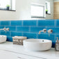 Coco Blue Gloss Rectangle Ceramic Tiles