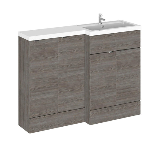  Siena 1200mm Combination Unit with 300mm Basin Unit - Grey Avola - welovecouk