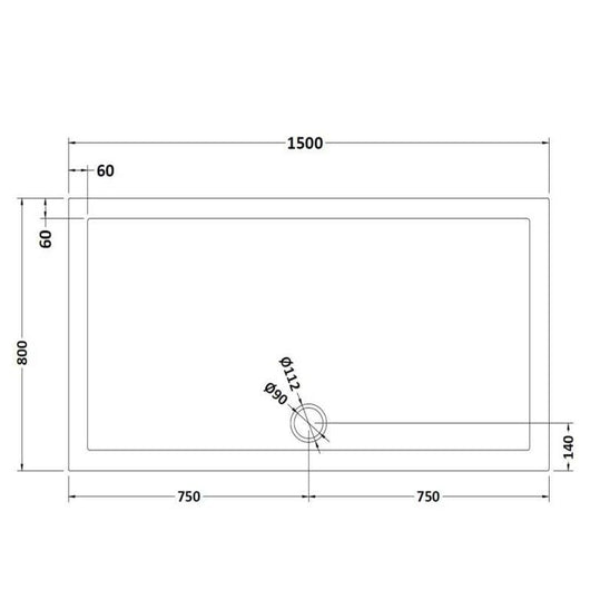  Large Rectangular Stone Shower Trays - welovecouk