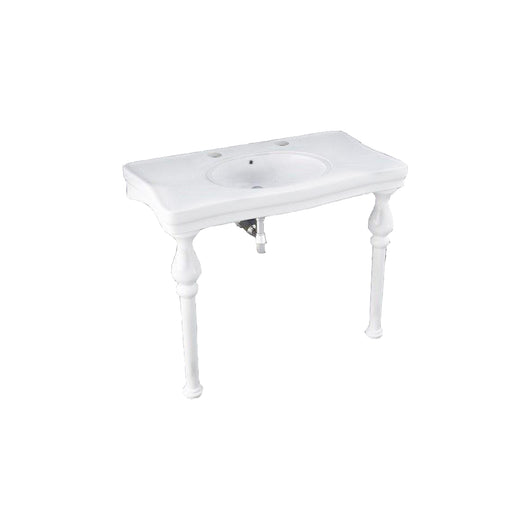  RAK 1050mm Console Deluxe Basin with Ceramic Legs - 2 Tap Hole