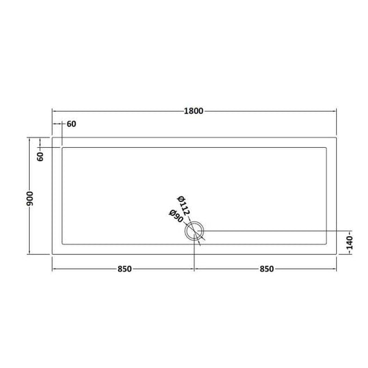  Large Rectangular Stone Shower Trays - welovecouk