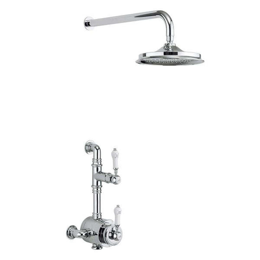  Burlington Stour Exposed Thermostatic Shower Kit with Airburst Shower Head