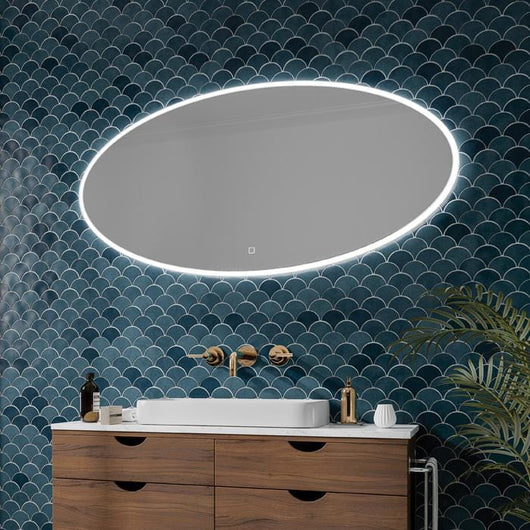  DesignCo Ovale 1200mm Illuminated LED Mirror - welovecouk