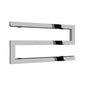 Reina Serpe 270 x 500mm Designer Heated Towel Rail - Chrome