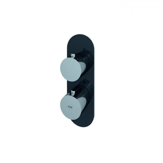  RAK Feeling Thermostatic Round Single Outlet Concealed Shower Valve - welovecouk