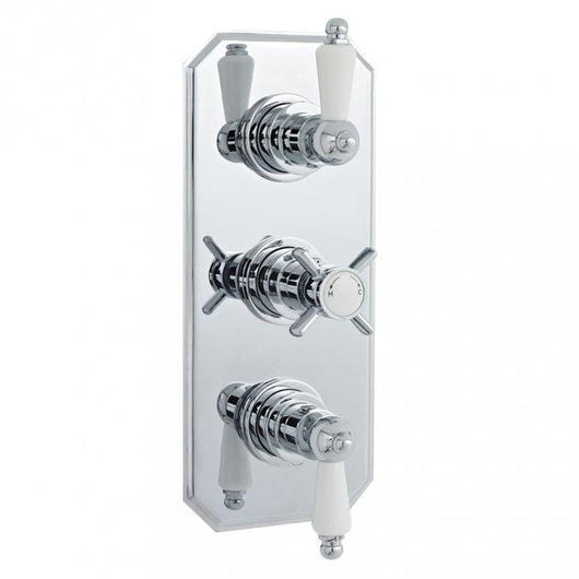  Nuie Beaumont Traditional Concealed Shower Valve Triple Handle