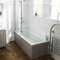 Nuie Ascott 1800 x 800 Double Ended Rectangular Bath