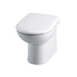 Pier Back to Wall Pan & D-Shaped Soft Close Seat - welovecouk