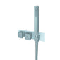RAK Feeling Thermostatic Square Dual Outlet Concealed Shower Valve with Handset