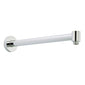 Nuie Contemporary 345mm Wall Mounted Chrome Shower Arm