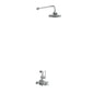 Burlington Avon Exposed Thermostatic Shower Kit with Airburst Shower Head