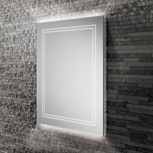  DesignCo Frame 500mm Illuminated LED Backlit Mirror - welovecouk