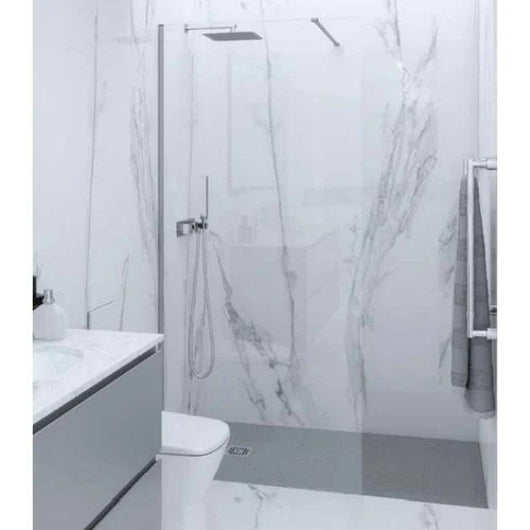  RAK Feeling 1100mm Straight Glass Wet Room Screen - 8mm Glass