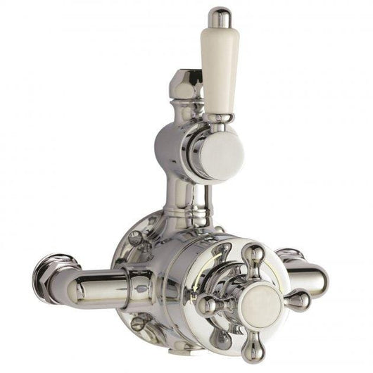  Nuie Victorian Exposed Shower Valve Dual Handle Chrome