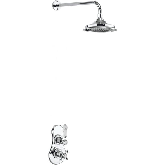  Burlington Severn Concealed Thermostatic Shower Kit with Airburst Shower Head