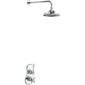 Burlington Severn Concealed Thermostatic Shower Kit with Airburst Shower Head