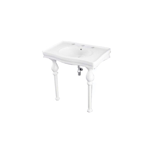  RAK Console Alexandra 850mm Basin with Ceramic Legs - 3 Tap Hole