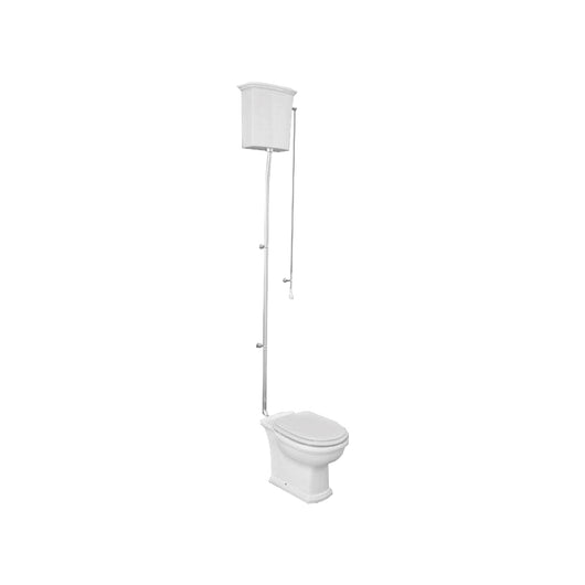  RAK Washington Traditional High Level Toilet with Horizontal Outlet