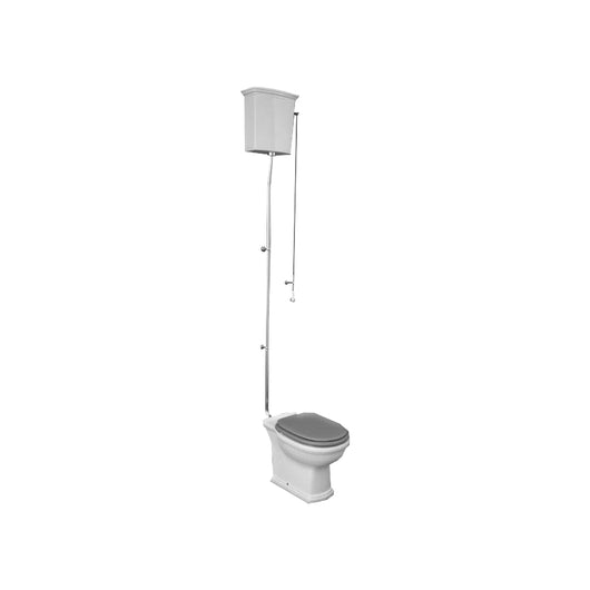  RAK Washington Traditional High Level Toilet with Horizontal Outlet - welovecouk