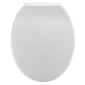 Standard Soft Close Bottom Fixing White Toilet Seat