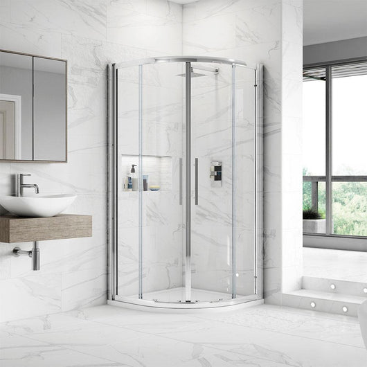  ShowerWorX Summit Quadrant Shower Enclosures (Multiple Sizes Available) - welovecouk