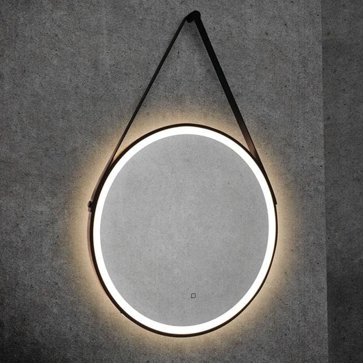  DesignCo Vertex 600mm Round Illuminated LED Mirror - welovecouk