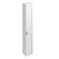 Burlington Floor standing Tall 2-Door Storage Unit - Matt White