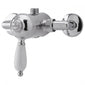 Nuie Nostalgic Manual Concealed and Exposed Shower Valve Single Handle Chrome