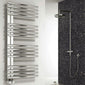 Reina Adora 1106 x 500 Stainless Steel Heated Towel Rail - welovecouk