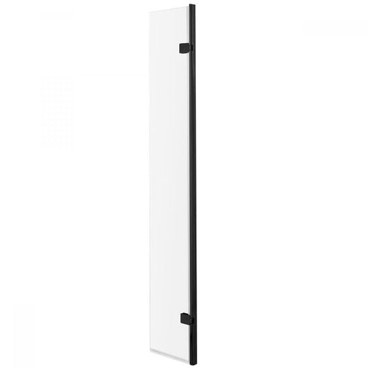 ShowerWorX Wet Room Screens with Black Profile - (Multiple Sizes Available) - welovecouk