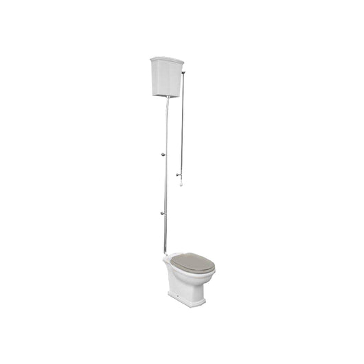  RAK Washington Traditional High Level Toilet with Horizontal Outlet - welovecouk