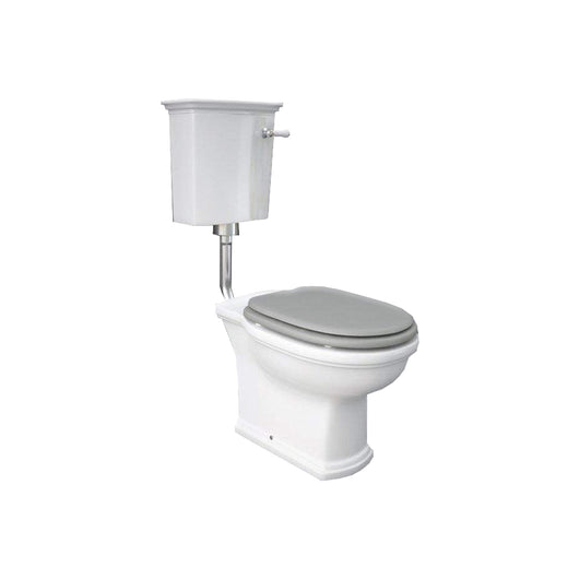  RAK Washington Traditional Low Level Toilet with Horizontal Outlet - welovecouk